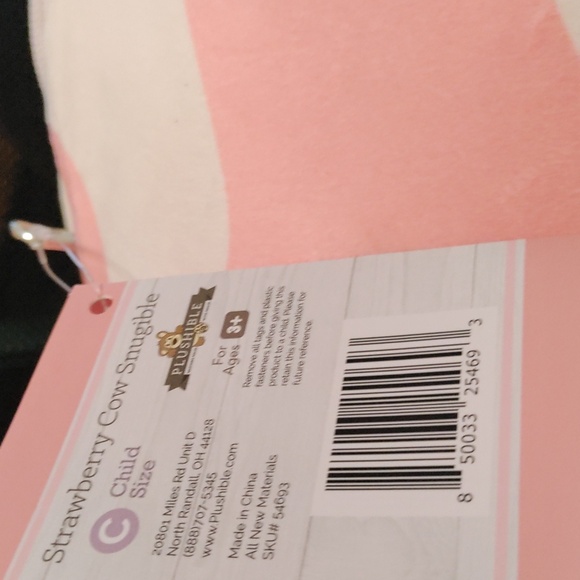 Strawberry Cow Snugible - Picture 5 of 5